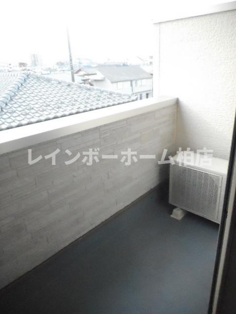 【仲介手数料：50％OFF】対象物件！のバルコニー|外からの目が気にならないバルコニーで洗濯物が干せます