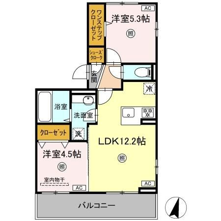 グレースメゾン/コンフォートメゾン　コンフォートメゾンの間取り