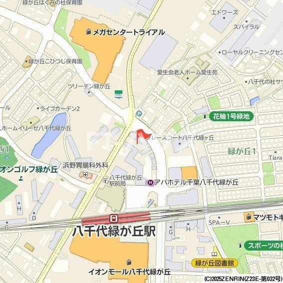 ＣＡＳＳＩＡ八千代緑が丘の地図