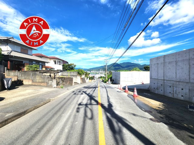 糟屋郡篠栗町和田2丁目第2-7区画（5号地）の前面道路含む現地写真|前面道路です。
