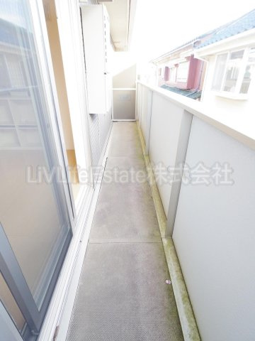 Solana学園西町のバルコニー