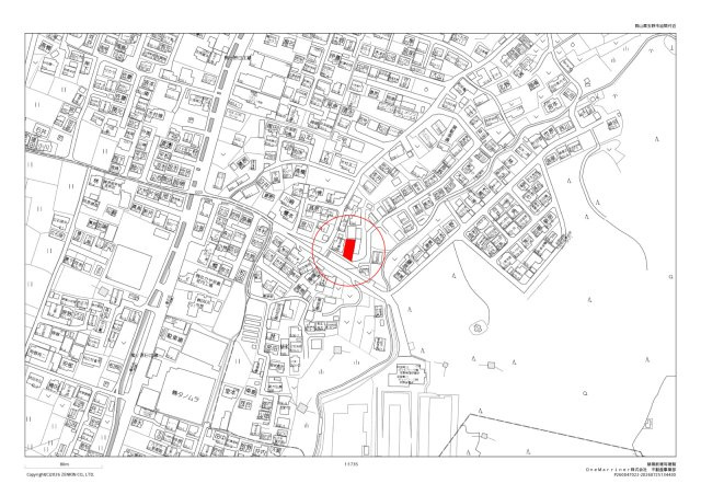 【売地】玉野市迫間の地図
