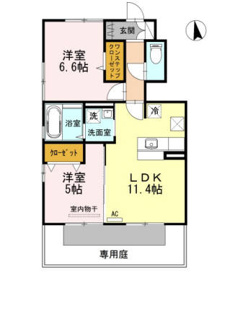 【間取り】 | メルベーユ　ＭＴ　Ｃ棟