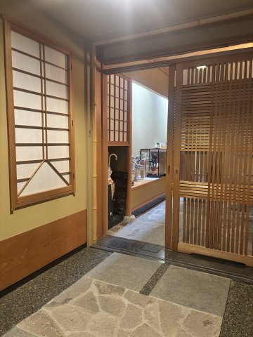 別邸桜乃庄の玄関