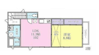 【間取り】 | メゾン・ルミエール | 間取りです。