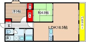 フレックスオーシャンの間取り