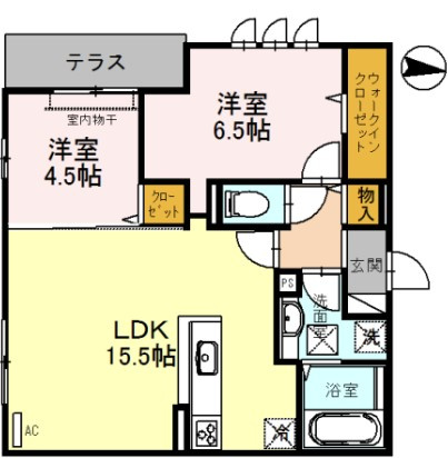 【間取り】 | メゾンドール北野田