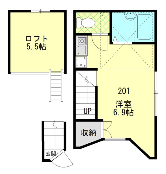 【間取り】 | テラスハウス西新井