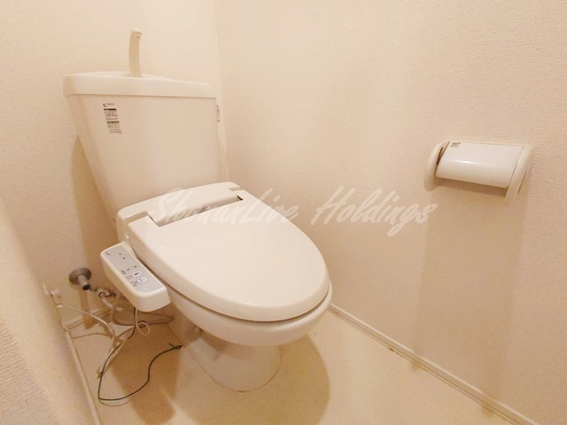 藤沢市辻堂６丁目のアパートのトイレ|清潔感のあるトイレです