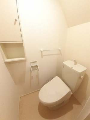 【トイレ】 | エフォートレス　八万 | 清潔感のあるトイレです