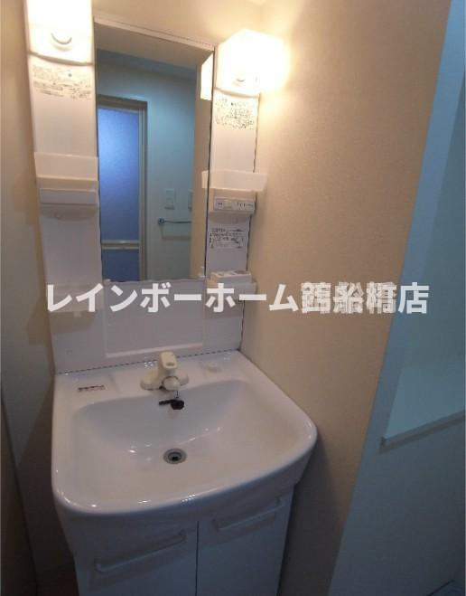 プレアデス津田沼の独立洗面台