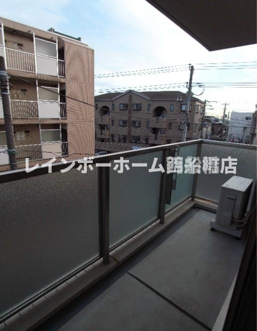 プレアデス津田沼のバルコニー