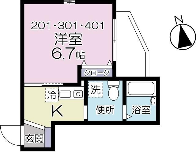 【間取り】 | グルワール代田橋