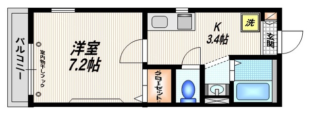 ＹＳコーポの間取り|間取り