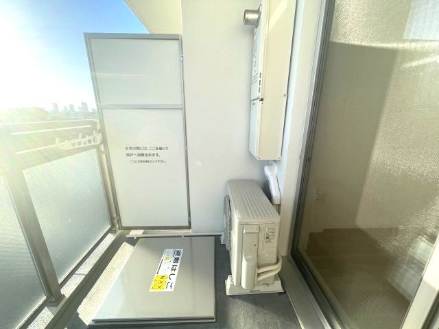 セレニテ十三ミラクのバルコニー