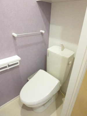【トイレ】 | シエロアズール　Ｂ | 落ち着いたトイレです