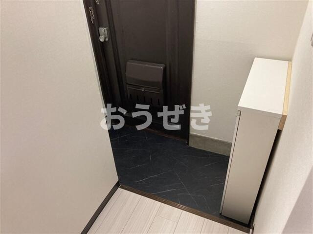 コーポ翁の玄関