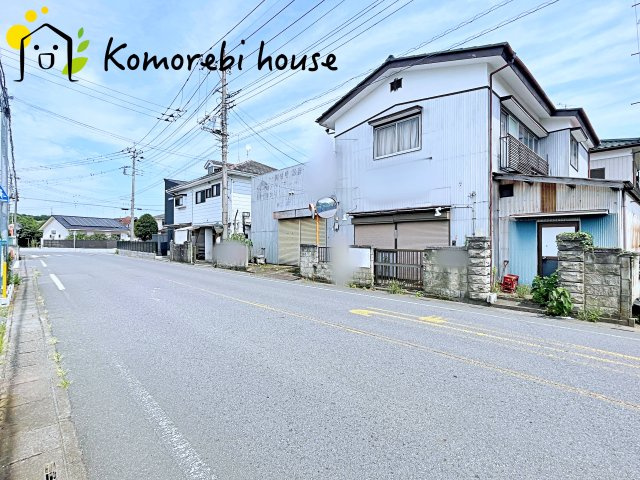 桶川市大字倉田　中古戸建の前面道路含む現地写真|前面道路含む現地写真です