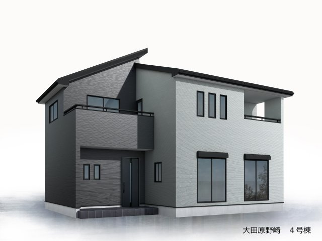 LiveleGarden.S大田原市野崎の完成予想図|完成予想パースです（同社施工の完成物件・モデルハウスがご見学できます）