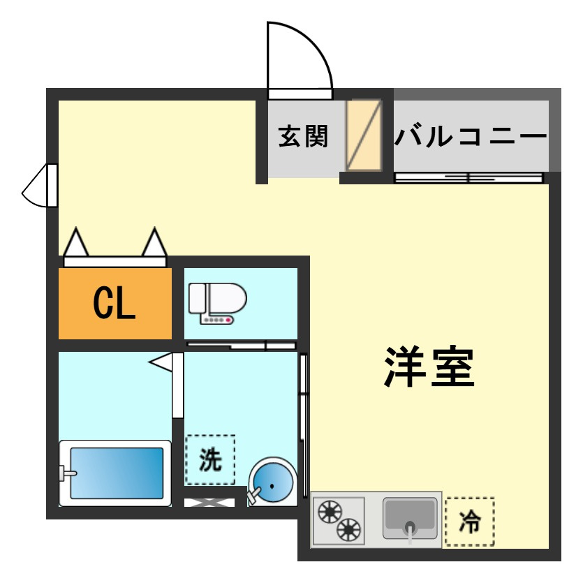 SCENE+柴又A　の間取り