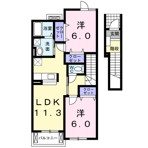 シャルマンＳの間取り