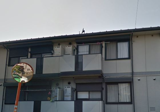 ピュアタウン南逆井Ｂのバルコニー