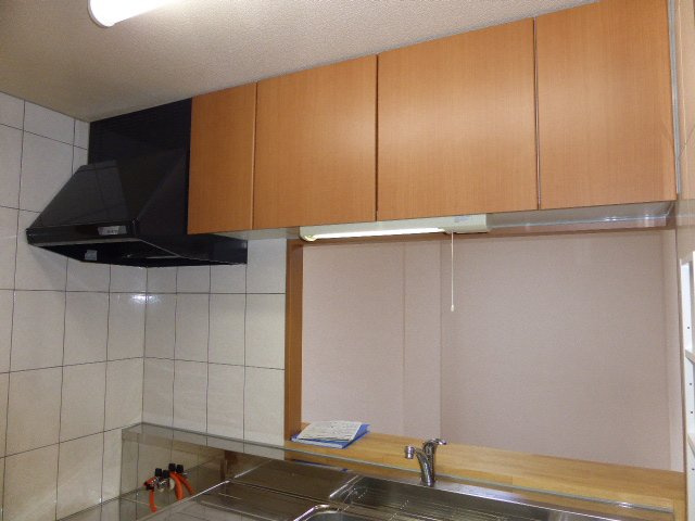 レオナ緑丘のキッチン|キッチン吊戸棚