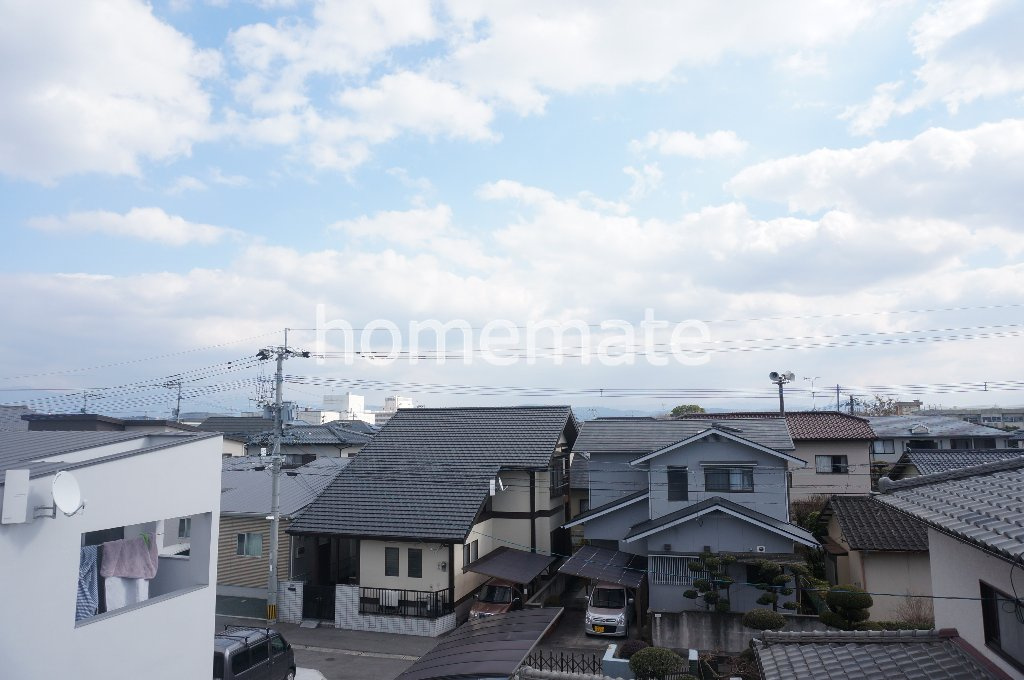 熊本市東区御領２丁目の賃貸マンションの展望
