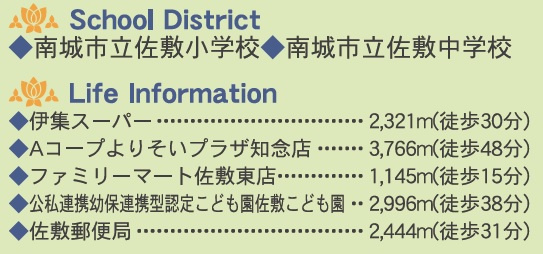 南城市佐敷伊原　第2（全4棟）3号棟の周辺|学校・周辺♪