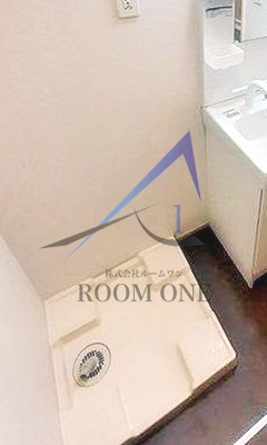 フェリオコーポの設備|洗濯機置き場です。