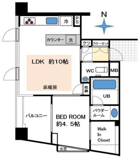 ウィルローズ阿佐ヶ谷の間取り