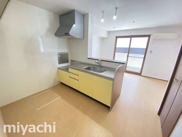  エヴァーグリーンのキッチン