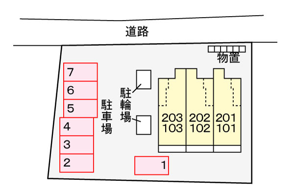 カーベナの駐車場|駐車場