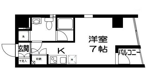 パレットコートの間取り|間取りです。