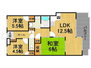 フレイグラント坂山の間取り
