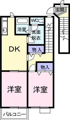アミスターの間取り
