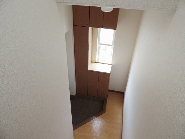 アミスターの玄関