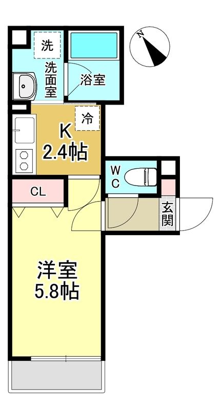 88.SHINAGAWAの間取り