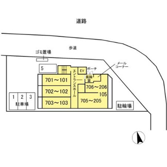 【区画図】 | メゾンボヌール