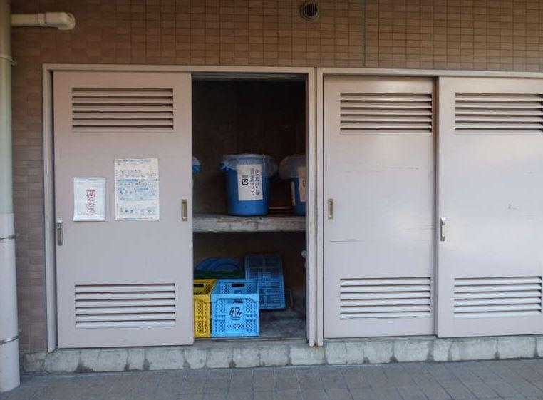 カテリーナ市ヶ谷の設備|敷地内ゴミ置場