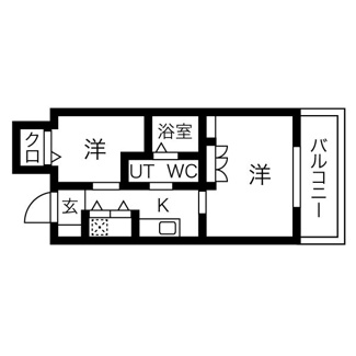 【間取り】 | 少林寺町西エヌエム・トラント・トワ