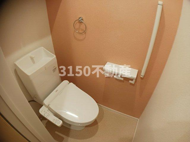 ジェルメ　アールＣのトイレ|清潔感のあるトイレです