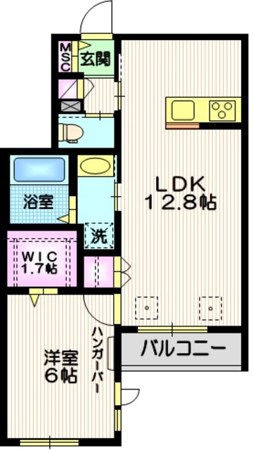 ＨＥＢＥＬ　ＭＡＩＳＯＮ　ＯＤＡの間取り