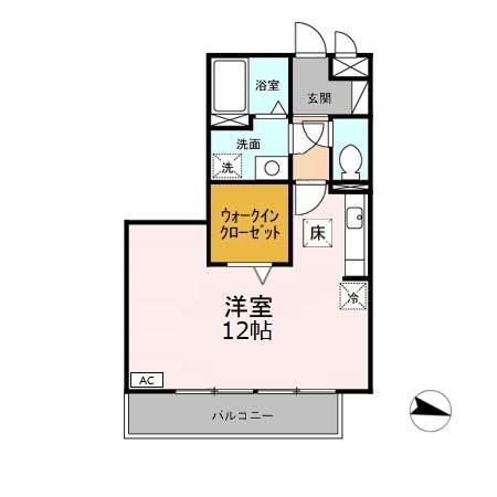 グランディオーレＳの間取り