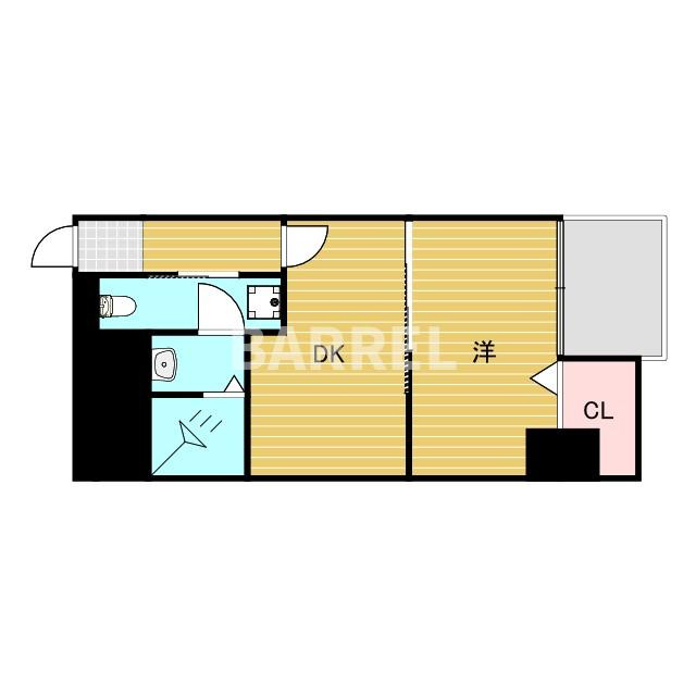 新大阪川島マンションの間取り
