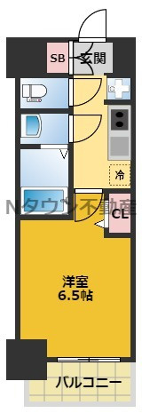 【間取り】 | プレサンスTHE新栄 | 間取りです