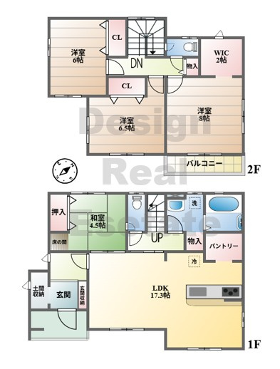 【間取り】 | 深谷市見晴町　中古住宅  
