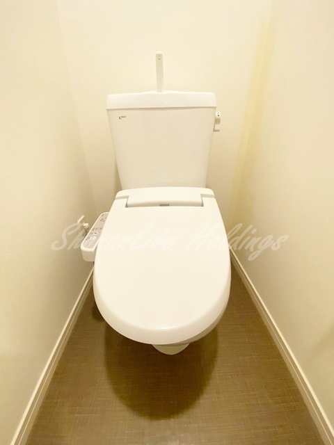 藤沢市長後のアパートのトイレ|清潔感のあるトイレです