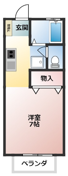 ベルハイツの間取り