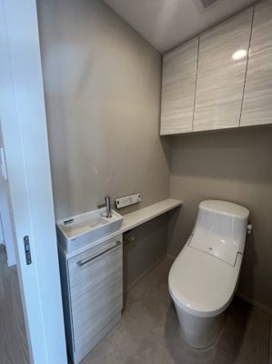 【トイレ】 | ベイシティタワーズ神戸WEST | 清潔感のあるトイレです